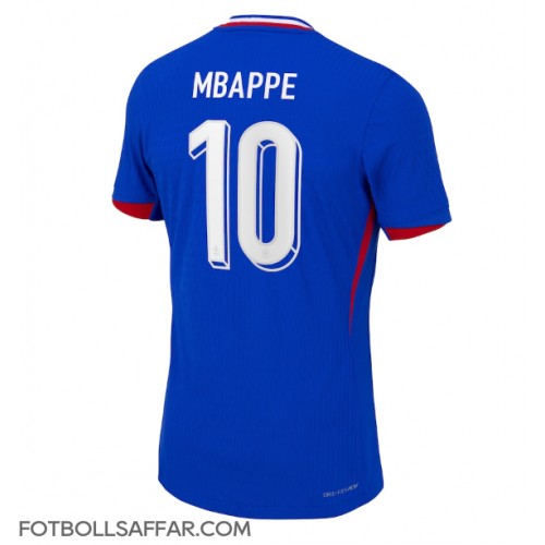 Frankrike Kylian Mbappe #10 Hemmatröja EM 2024 Kortärmad